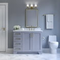 thumbnail image 6 of ARIEL Taylor 43 in. Bath Vanity in Grey with Quartz Vanity Top in White with White Basin, 6 of 8