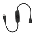 thumbnail image 3 of Micro USB Extension Cable with 501 Key Switch, for  Cable  Female to Male Cable with 501 Key Switch, Desktop Extension Cable Suitable for , USB Devices, 3 of 7