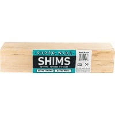 1PC Nelson Wood Shims Super Wide Shims