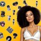thumbnail image 3 of 100 Pieces Melanin Poppin Stickers Black Girl Pop Singer Computer Decal(stylish) GuanGuan, 3 of 4