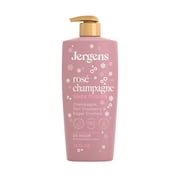 Jergens Shea Fusion Rosé Champagne Scented Body Lotion, Moisturizer for Dry Skin, 14 fl oz