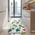 thumbnail image 4 of Colorful Dinosaur Pattern with Eggs and Bones Kitchen Rug Mat,Kitchen Runner Rugs Non Skid Washable,Decorative Kitchen Floor Mats for Kitchen,Sink,Laundry,17"x47.2", 4 of 7