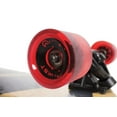 thumbnail image 2 of Quest Boards - The Super Cruiser Original Artisan Bamboo and Maple 44 In. Skateboard, Black, 2 of 6