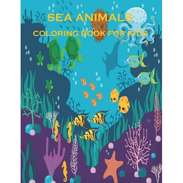Download Sea animals coloring book for kids : Creative Haven ...