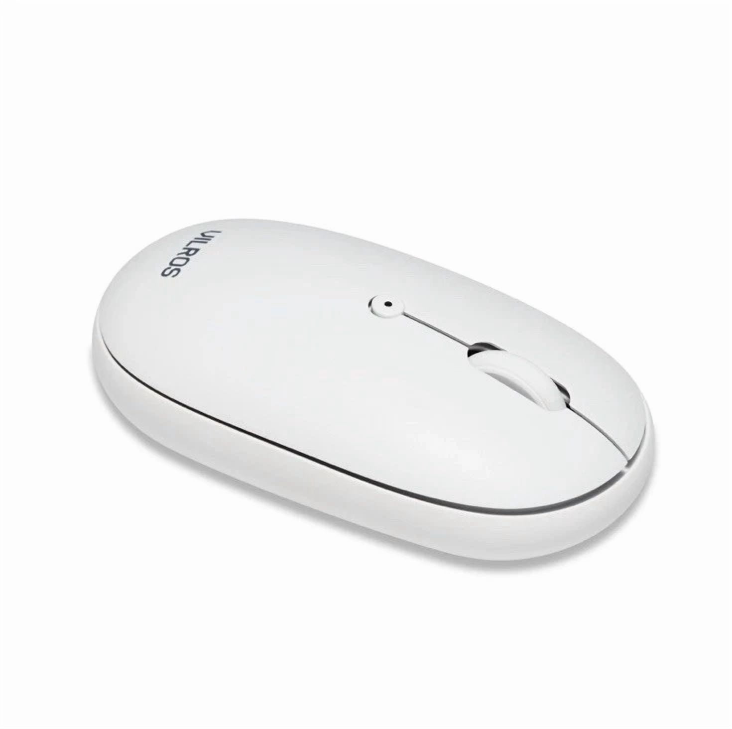 Battery Dual Mode (2.4G Wireless & Bluetooth) White Mouse