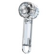 thumbnail image 3 of simhoa Handheld Fan Lightweight Versatile with Hook Fan for Hair Dry Keyboard clear black, 3 of 8