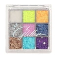 thumbnail image 2 of Glitter Eyeshadow Palette, 9 Colors Lasting Effect Lovely Glitter Eyeshadow  For Festivals, 2 of 8