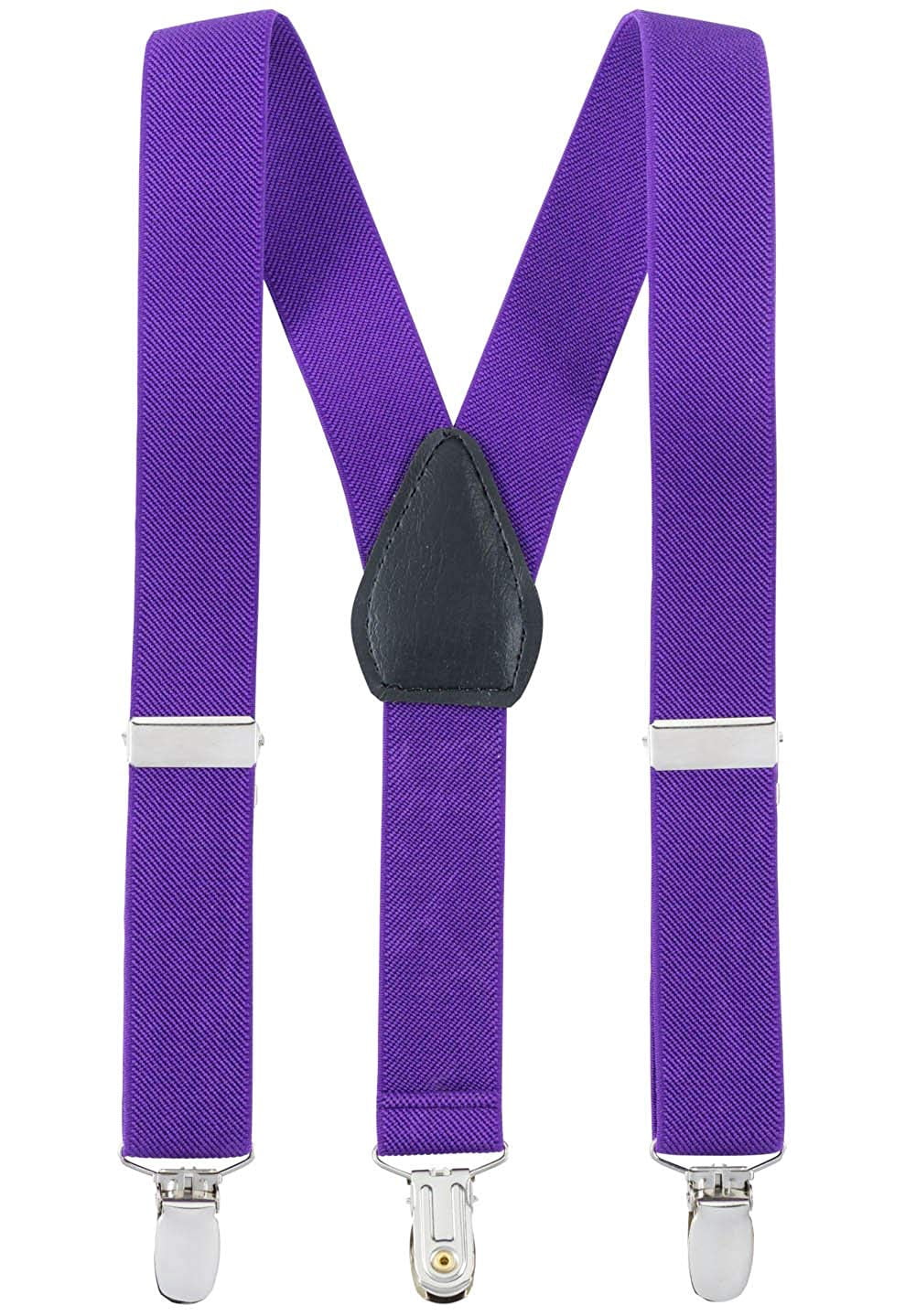 Hold'em Bow Tie Set, Baby Pre-Tied Bow Tie, 1' Suspender for Toddler Kids - Purple