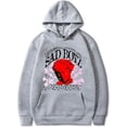 thumbnail image 3 of Sudadera con capucha de Sad Boyz de Junior H para hombre y mujer, unisex, informal, de manga larga, estilo urbano, 3 of 5
