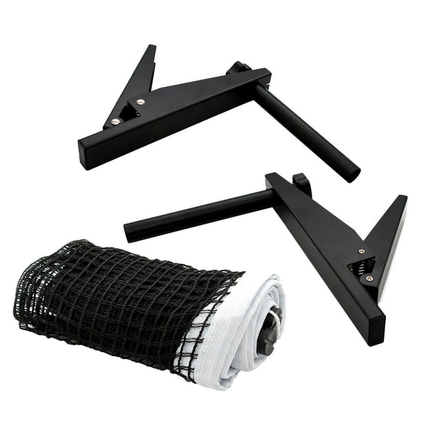 WREA Table Tennis Net Fine Cotton Mesh Collapsible Table Tennis Tension Post Professional Ping