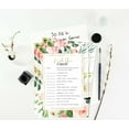 thumbnail image 4 of Inkdotpot 50Find The GuestBaby Shower Game Party Supply Gender Neutral Floral Icebreaker Party Game, 4 of 5