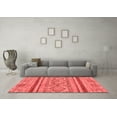 thumbnail image 3 of Ahgly Company Indoor Rectangle Abstract Red Modern Area Rugs, 5' x 7', 3 of 4