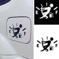 thumbnail image 2 of Humor Car Stickers, High Gas Mileage Stickers, Empty Gas Gauge Stickers for Cars, Trucks, Motorcycles and SUVs (Black), 2 of 5