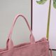 thumbnail image 5 of Bolso de hombro de gran capacidad, bolsos de mano vintage, bolso de pana con mango suave, 5 of 5