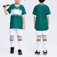 thumbnail image 2 of Hessimy Boys' Active Shorts Set 2 Piece Outfits Short Sleeve T-Shirt and Shorts Summer Activewear Set for Boys,Jogging Football Tracksuit 7-8 Years, 2 of 6