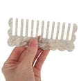 thumbnail image 3 of Unique Bargains 1 Pc Wave-shaped Hair Comb Gray Acetate Sheet, 3 of 5