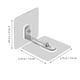 thumbnail image 3 of 6 anclajes de pared adhesivos para muebles, sin taladro, correas antivuelco para seguridad de bebés, 3 of 8