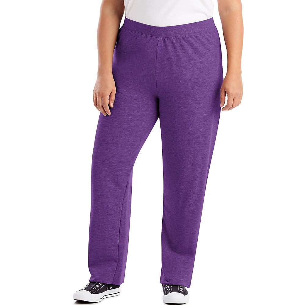 Just My Size ComfortSoft® EcoSmart® Fleece Open-Hem Women's Sweatpants ...