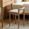 thumbnail image 6 of CQSXDA Wood Stool - 100% Natural Beech Wood with Soft Cushions Make-up Stool - Bed Bench for Bedroom, Dining Room, 6 of 7