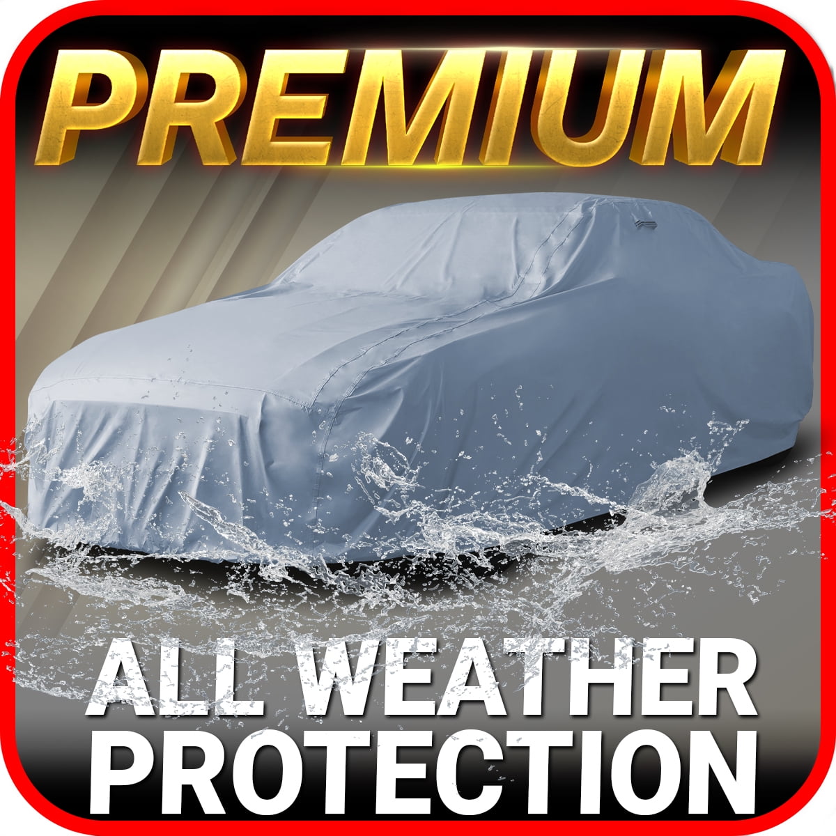 Custom Standard Car Cover Fits: [Audi A8] 2011-2018 Waterproof All-Weather  