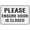 Warning Sign 2, variant on Please Drive Slowly Text Reflective Aluminum Sign - 8"x12", UV Protected, Waterproof, 4 Pre-Drilled Holes - Neighborhood, School Zone, Residential Street