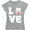 Athletic Heather, variant on Distressed Love Cat Kitten Animal Pet Lover Women's Gift T-Shirt