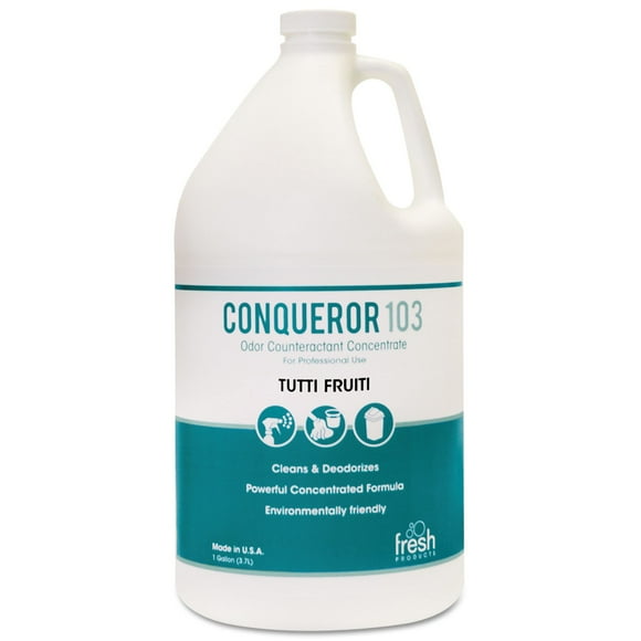 Fresh Produits Concentré Anti-Odeurs Tutti-Frutti 1 gal Bouteille 4/CT