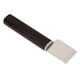 thumbnail image 3 of Cuchillo de cuero Hoja plana de acero inoxidable Cuchillo de corte de cuero a prueba de óxido con mango de madera para rebordear, 3 of 8