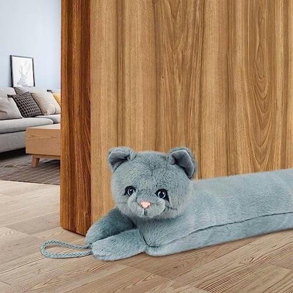 Under Door Draft Stopper 36 inch - Adorable Cat Heavy Duty Under Door Draft Blocker for Door & Window, Animal Draft Stoppers for Bottom of Door