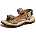 thumbnail image 1 of Comfortable Men's Sandals For Summer For Casual Outings And Beach Days Featuring Open Toe Design And Straps Versatile For Everyday Wear Sandals Men Size 14 Mens Extra Wide Sandals on Sandals for Men, 1 of 4