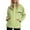 Fluorescent Green, variant on WTOBBY Ladies' Loose Comfortable Windproof Waterproof Fashion Outdoor Jacket, Designed for Hiking, Travel, and Breathable Comfort,Army Green L