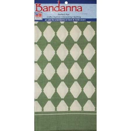 Decor Bandannas 22"X22"-Diamond Sage