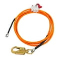 thumbnail image 4 of Almencla Steel Wire Core Flip Line Kit Arborist Climbing Rope Positioning Rope Tree Climbing Rope for High Altitude Work Tree Climbers 12mmx4m, 4 of 8