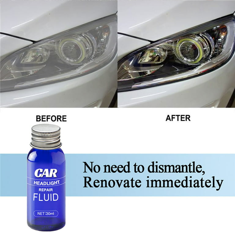 9H Headlight Cover Len Restorer Cleaner Repair Liquid Polish, Headlight  Lens Restoration Repair Kit, Car Headlight Cleaner Polishing,Restore Faded  and