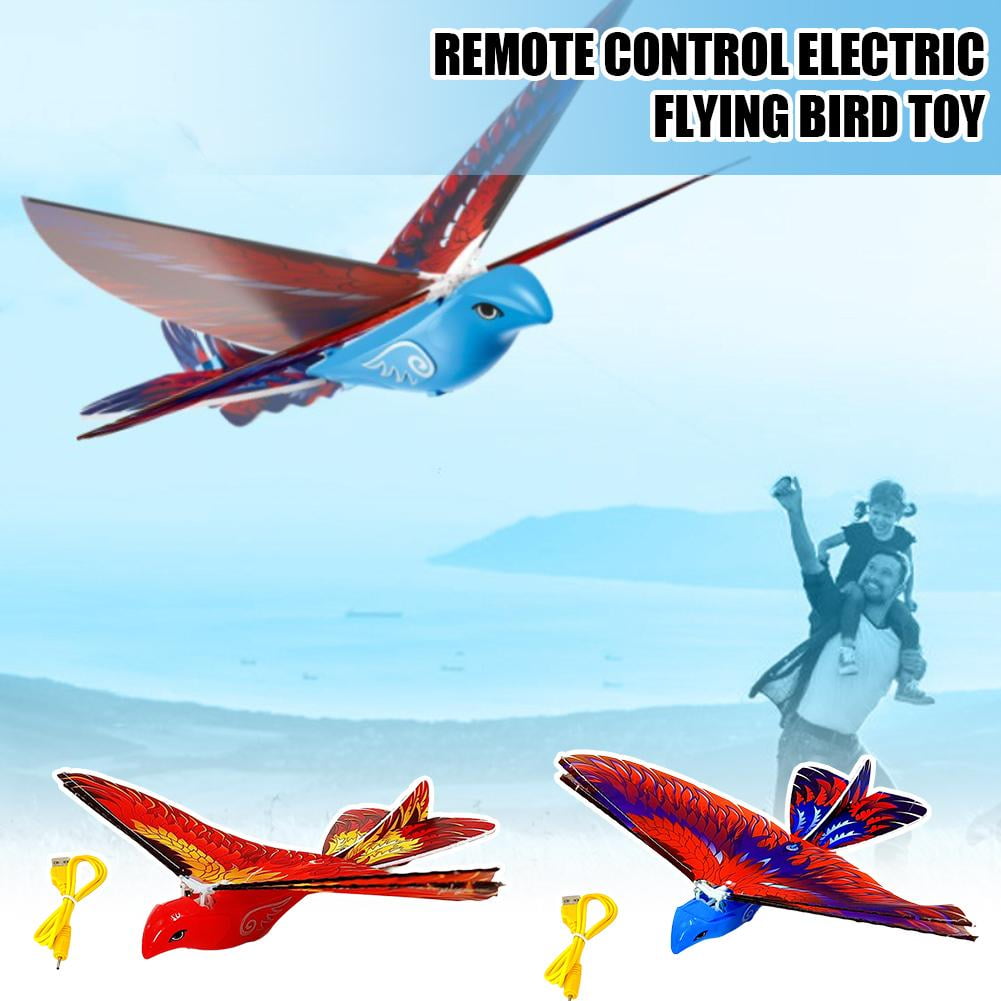 Remote Control Bionic Flying Bird Toy Simulating Real Flight for Indoor and Outdoor Use, Multiple Sizes Available