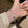 thumbnail image 6 of Multifuntional Clear Beaded Bracelet with Crystals Beads Sparkling Bracelet Chain Bracelet Suitable for Any Occasion, 6 of 11