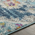 thumbnail image 3 of Livabliss Area Rugs for Living Room, 5x7 Floransa Traditional Blue Rug, Bedroom Dining Room Home Decor Stain Resistant Carpet (5'3" x 7'1"), 3 of 8