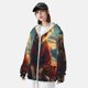thumbnail image 3 of Balery Meditating Golden Retriever Sudadera ligera de manga larga con capucha y protección solar UPF 50+ para hombre y mujer, ideal para pesca y running-X-Large, 3 of 7