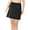 Black, variant on Swim 365 Women's Plus Size High-Waisted Swim Skirt With Built-In Tummy Control Brief