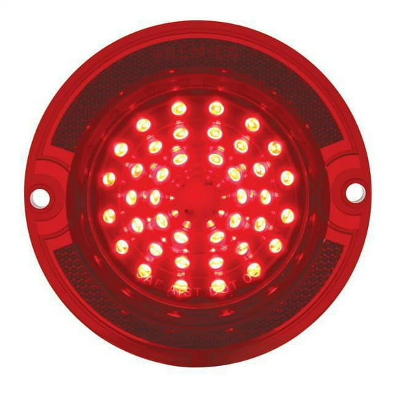 United Pacific 1963 Chevy Impala LED Tail Light Lens - Red Tail Light CTL6301LED