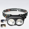 thumbnail image 2 of USB Charging Strong Light Headlight 2LED Intelligent Night Fishing Headlight, 2 of 5
