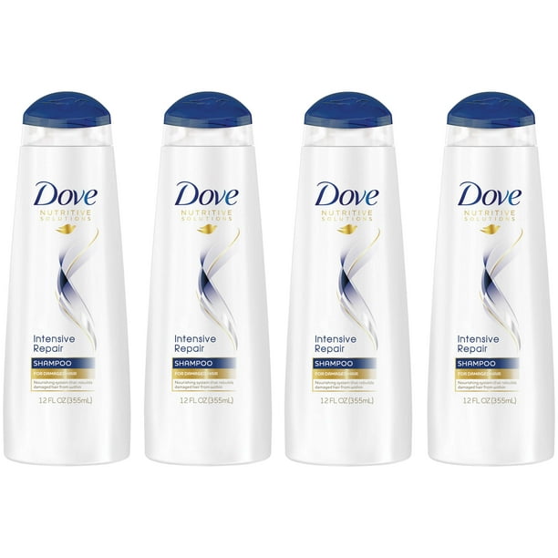 Dove Nutritive Intensive Repair Shampoo, 12 oz, 4 ct
