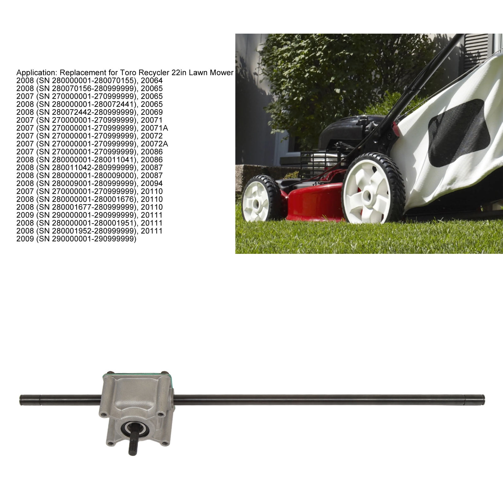 Front Wheel Drive Transmission, 104 8696 Wear Strong Strength for