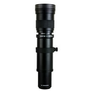 Opteka m f/8.3 HD Telephoto Zoom Lens for Canon EOS 80D, 77D, 70D, 60D, 60Da, 50D, 7D, 6D, 5D, 5DS, 1Ds, Rebel T7i, T7s, T6s, T6i, T6, T5i, T5, T4i, T3i, T3, T2i and SL1 Digital SLR Cameras