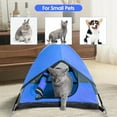 thumbnail image 5 of Camping Tent, Pet Tent for Indoor  and Small Dog,  Tent with Zipper Entrance (Blue, 21 x 21 x 14 Inches), 5 of 6