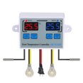 thumbnail image 1 of Graflsoa Dual Display Digital Temperature Controller with Adjustable Dual Temperature Settings, AC 110-220V, Compact Design for Precise Climate Control, 1 of 6