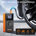 thumbnail image 2 of Arrancador portátil para coche con compresor de aire 4000A 180PSI, 2 of 8