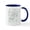 White/Navy Inside, variant on CafePress - Anne Of Green Gables Word Cloud Mugs - 11 oz Ceramic Mug - Novelty Coffee Tea Cup