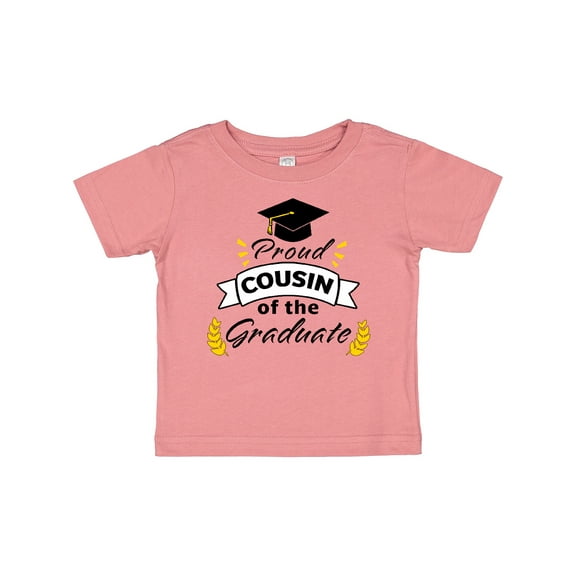 Inktastic Proud Cousin of the Graduate-family Graduation Boys or Girls Baby T-Shirt