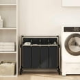 thumbnail image 1 of Trieur de Linge avec 4 Sacs Noir Gris, 1 of 8